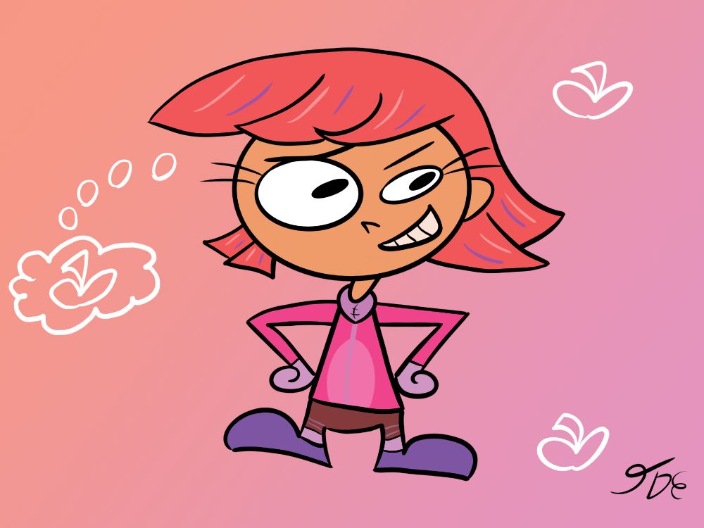 Kat - Pink-haired girl