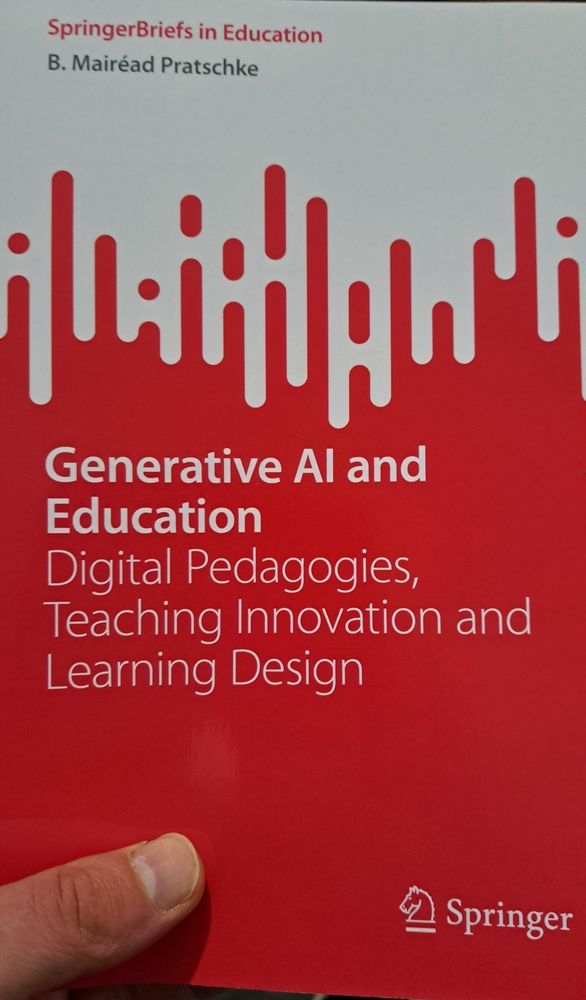 Book called Generative AI and Education 