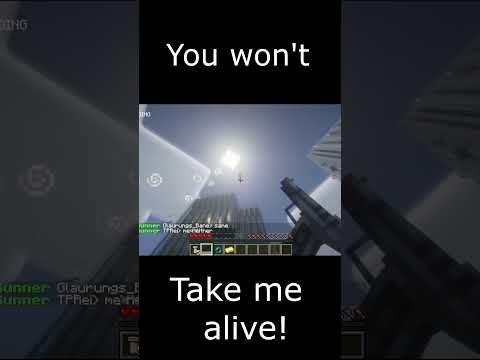 You won't take me alive!!... #shorts #minecraft #memes #funny