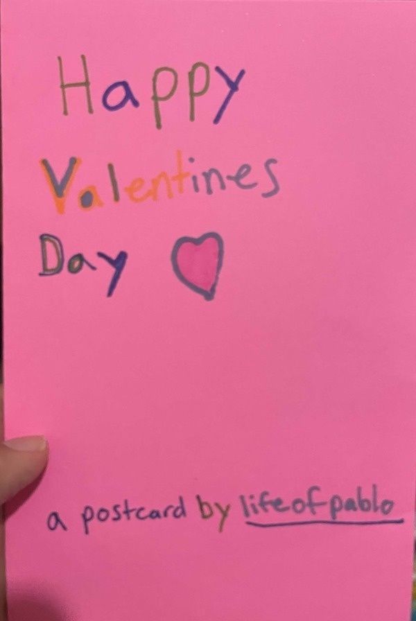 Colorful Valentines Day Card