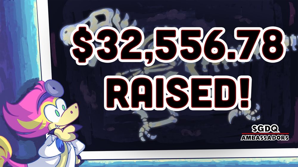 Image included in @gamesdonequick.com's post loading=