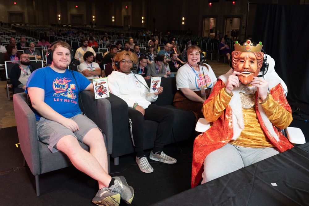 couch during Konception's Pocketbike Racer run
