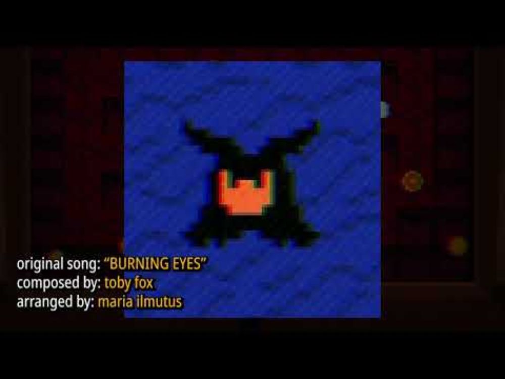 deltarune - BURNING EYES (cover)