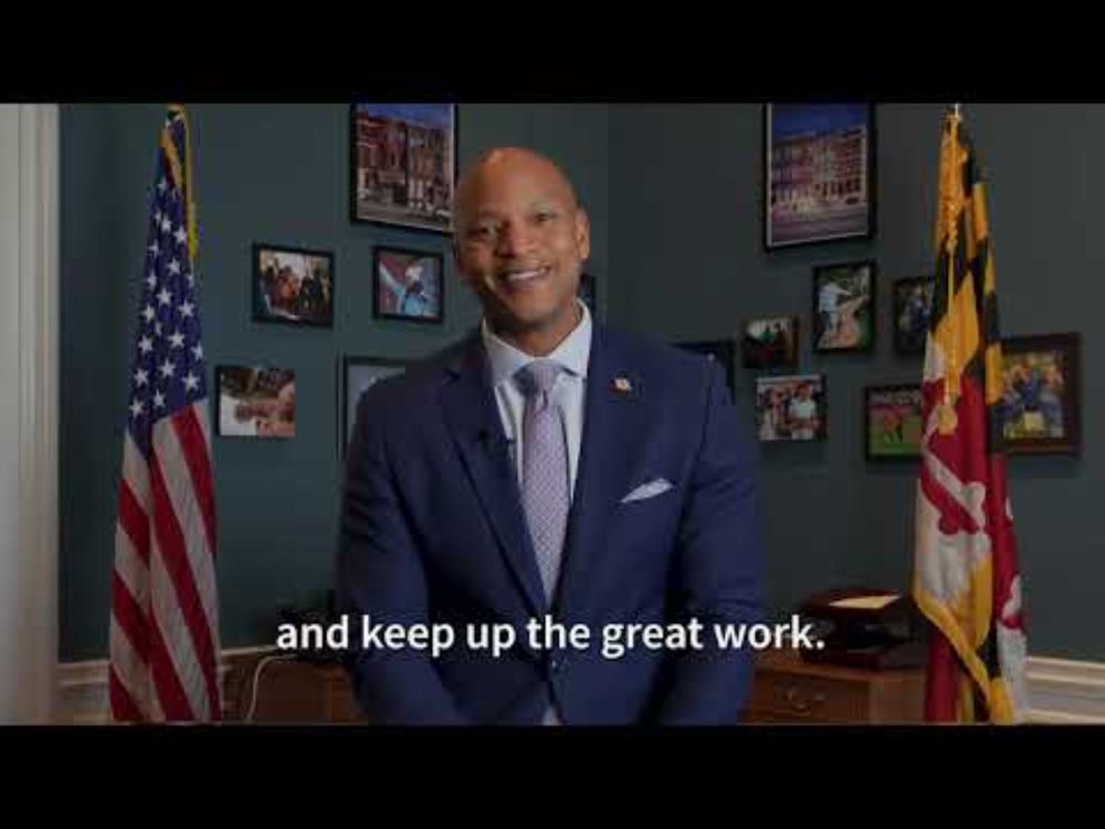 Maryland Governor Wes Moore Celebrates National Library Week 2025