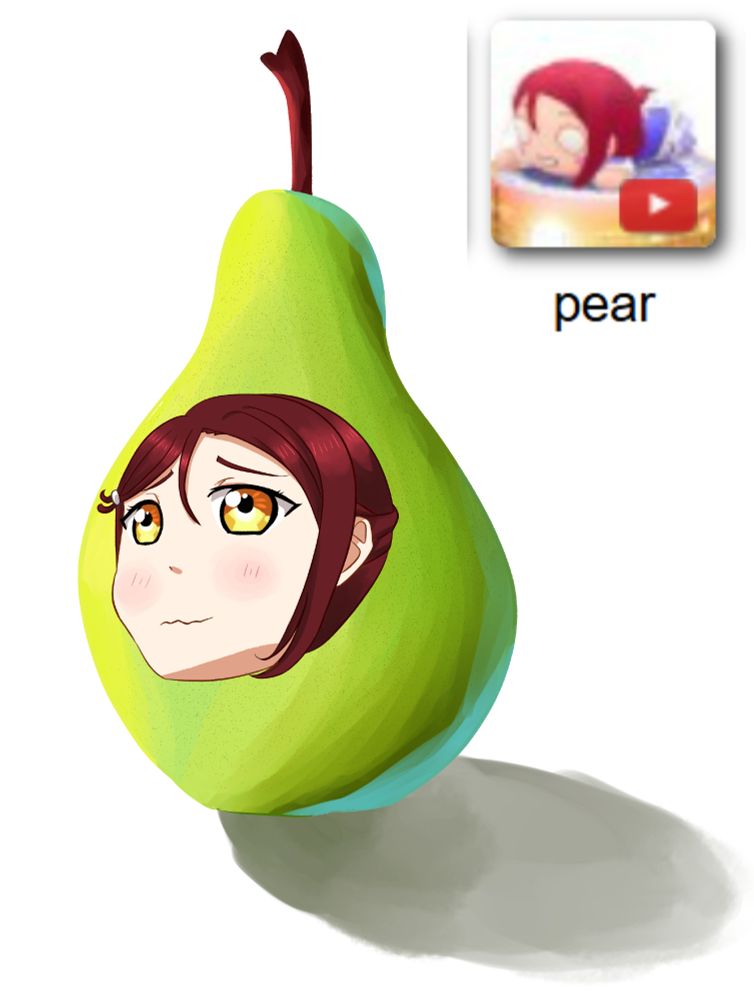 Translator translated a Love Live Japanese page into English and "Riko" was translated into "Pear"