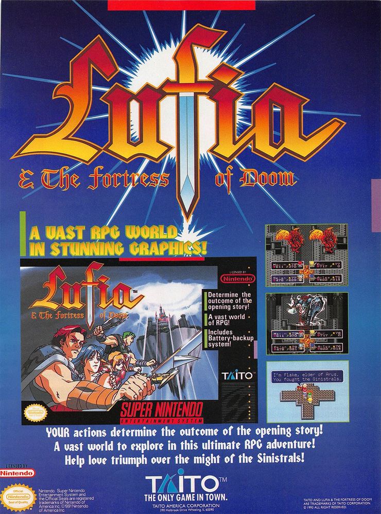 Lufia & the Fortress of Doom
