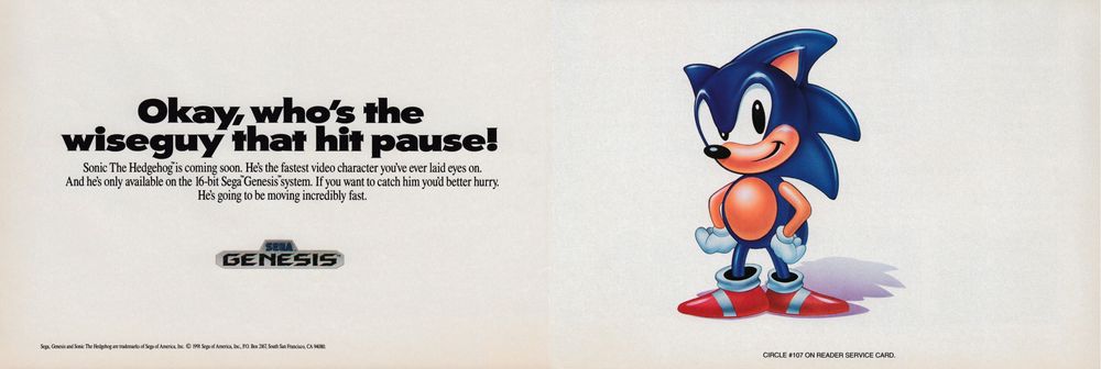 Okay, who's the wiseguy that hit pause! Sonic The Hedgehog is coming soon. (4 of 4)