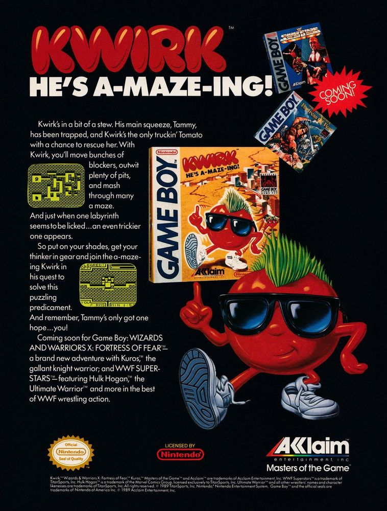 Kwirk: He's A-Maze-Ing!
