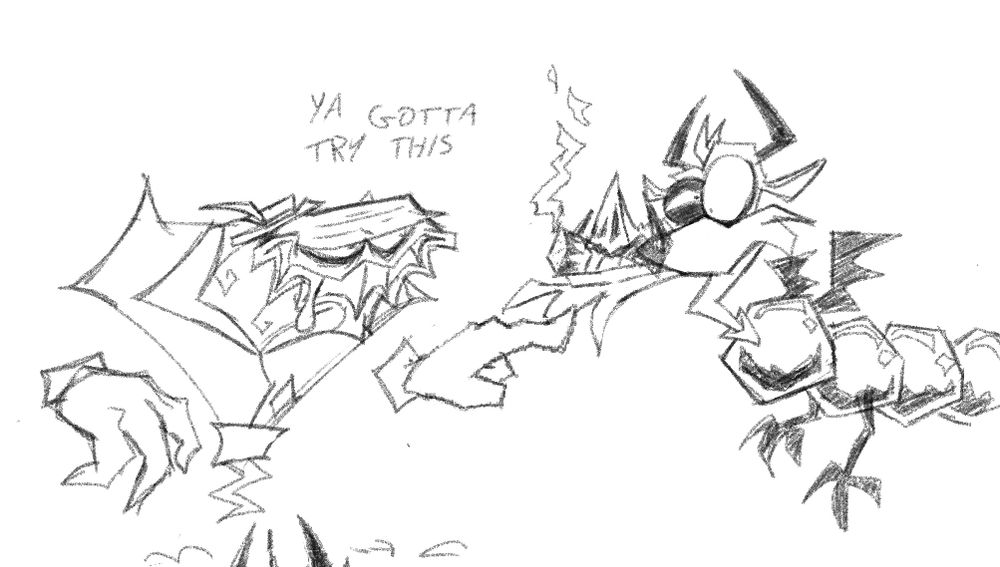 Jewel Ghoul gets Freako Dragon to try out his cigars