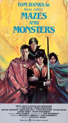 Tom Hanks in Mazes & Monsters, a made for TV DnD panic movie