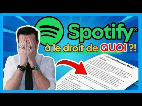 Les Nouvelles Conditions D'utilisaton De SPOTIFY Sont RÉVOLTANTES !