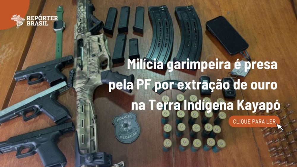 PF prende milícia que controlava garimpo em terra índígena