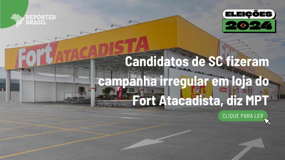 Candidatos fizeram 'assédio eleitoral' no Fort Atacadista, diz MPT