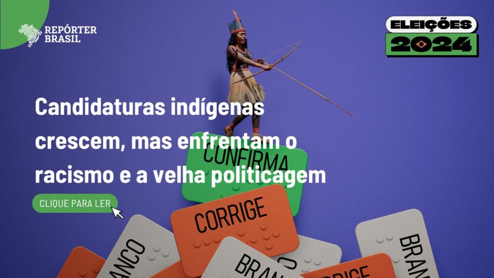 Candidaturas indígenas crescem, mas enfrentam racismo