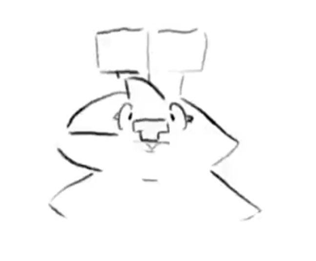 front facing goofball