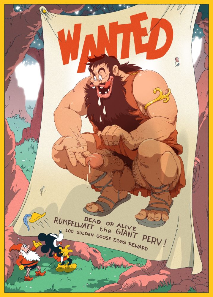 Rumpelwatt the giant perv harassing the gnome country