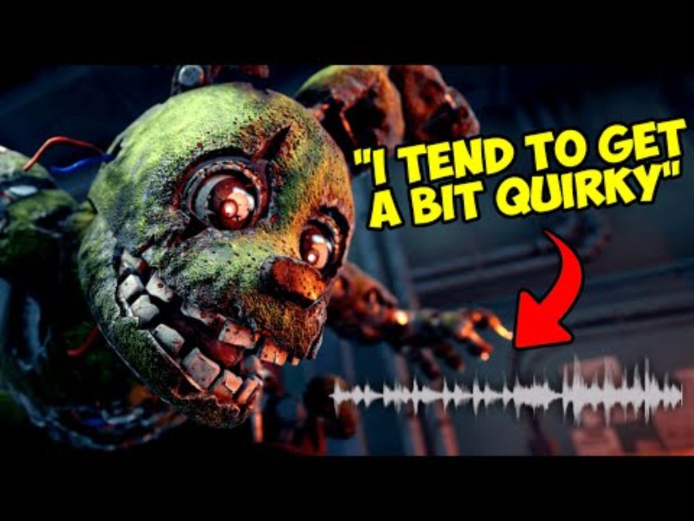 These LEAKED Springtrap Voice Lines Are CRAZY...