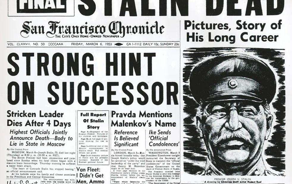 Newspaper text reading 