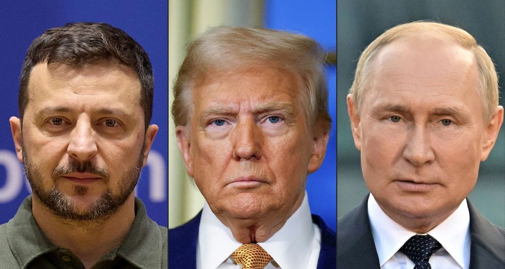 President Donald Trump, who is due to meet President Vladimir Putin in Alaska on Friday, suggested Ukraine and Russia could swap some territory to achieve peace.