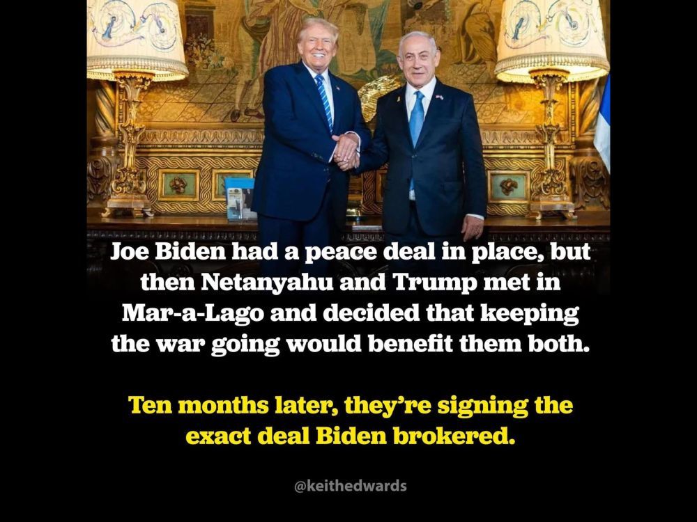 The true nature of the Hamas-Netanyahu ceasefire: Jared playing Trump's desire to get a Nobel to make an 11th-hour run for it, w/the narrative that Qatar would crack down on the rich Hamas leaders in Qatar 𝑖𝑓 Trump cracked down on Bibi. 

Jared's motive? More Middle East biz deals.

https://www.youtube.com/watch?v=Q45wVE8GfpU