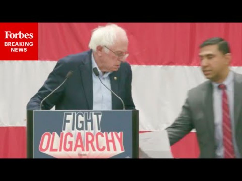 Watch The Moment Bernie Sanders Finds Out Trump Launched Strikes On Iran Live During His Rally