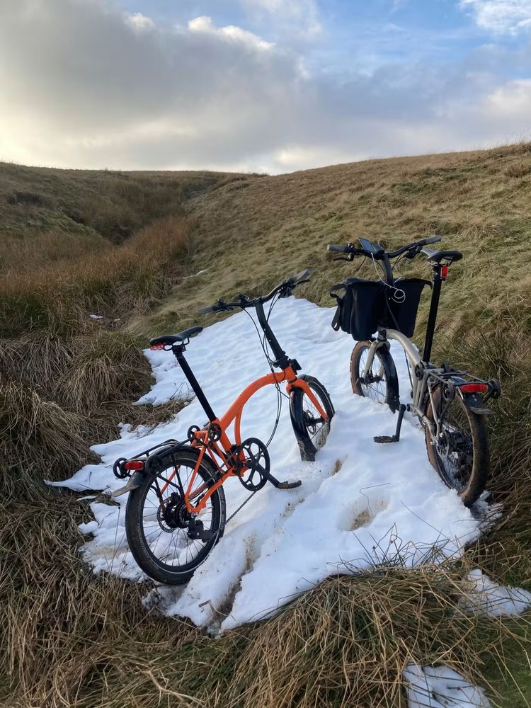 Two G Line bikes in Yorkshire