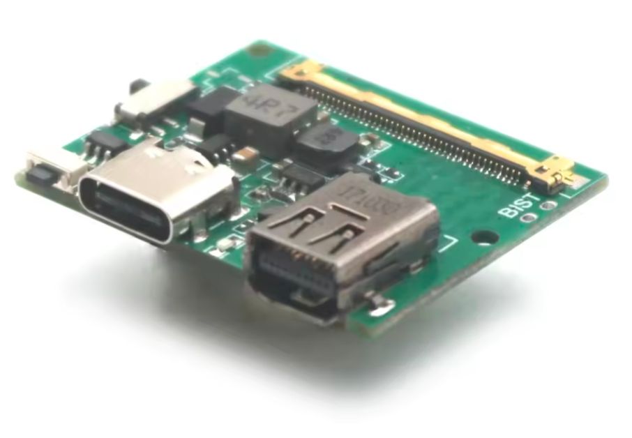 EDP board with USB PD power