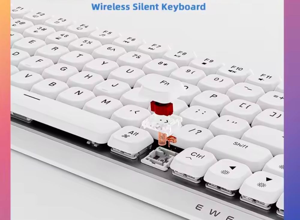 Mechanical keyboard with low profile switches as the base