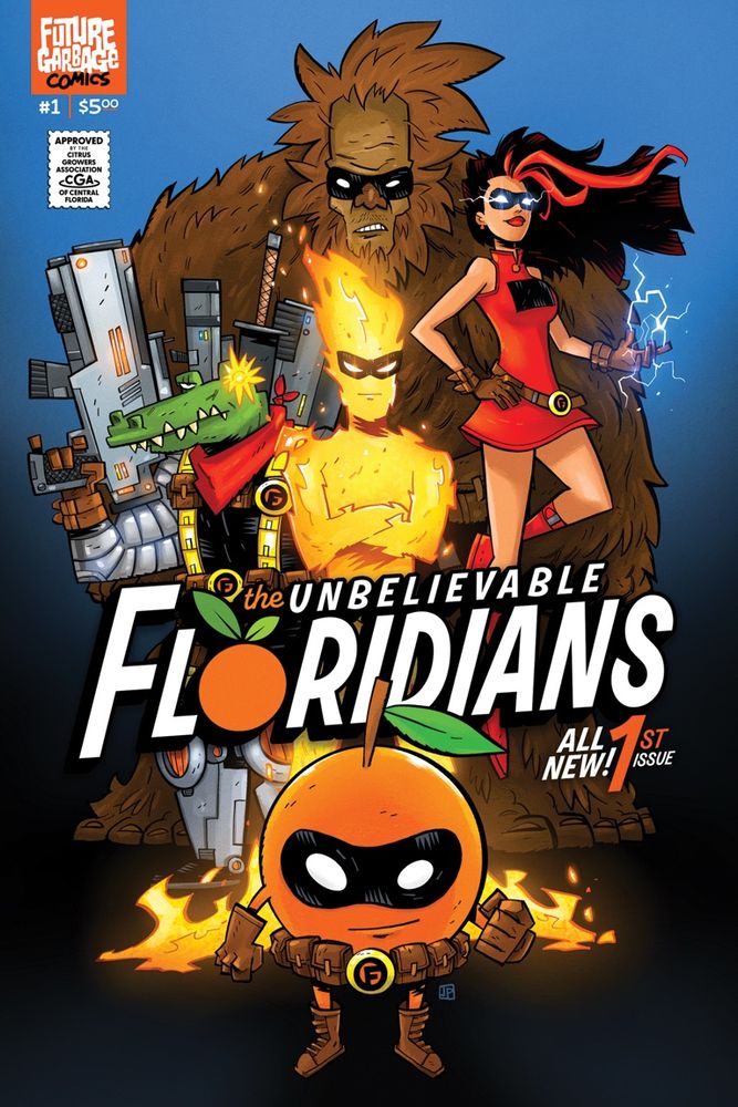 It’s a comic full of Floridian weirdos