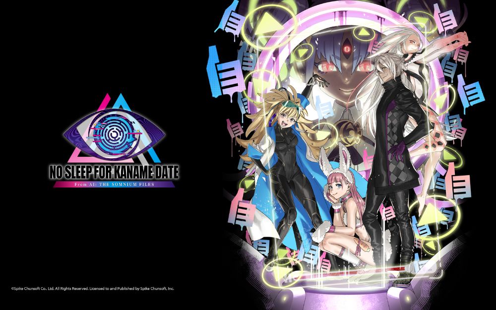 No Sleep For Kaname Date From - AI: THE SOMNIUM FILES Key Art 16:10 Wallpaper