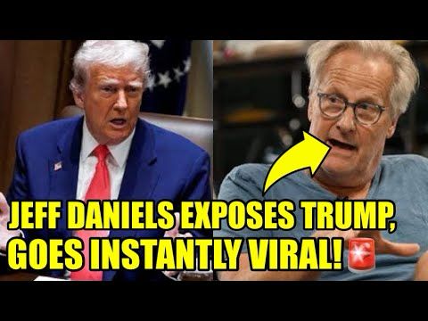 🚨Jeff Daniels Just Revealed the WORST THING About TRUMP