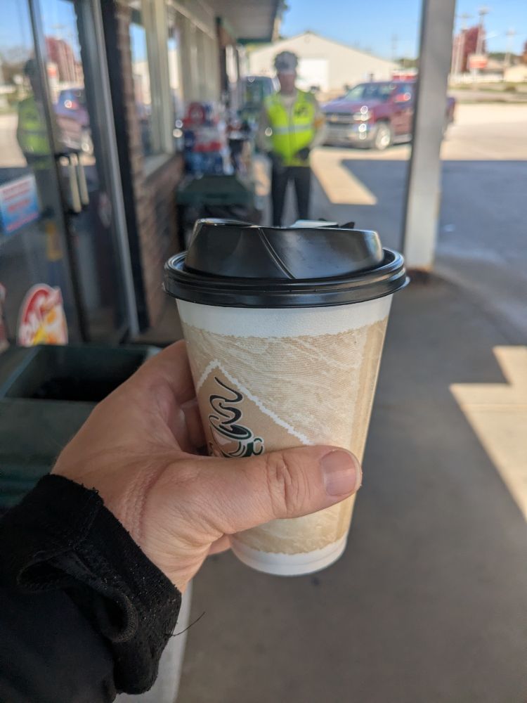 Obligatory Coffee cup mid ride