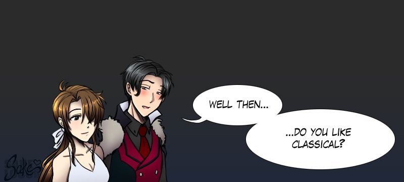 "Well then..." Lucifer begins, "...Do you like classical?"