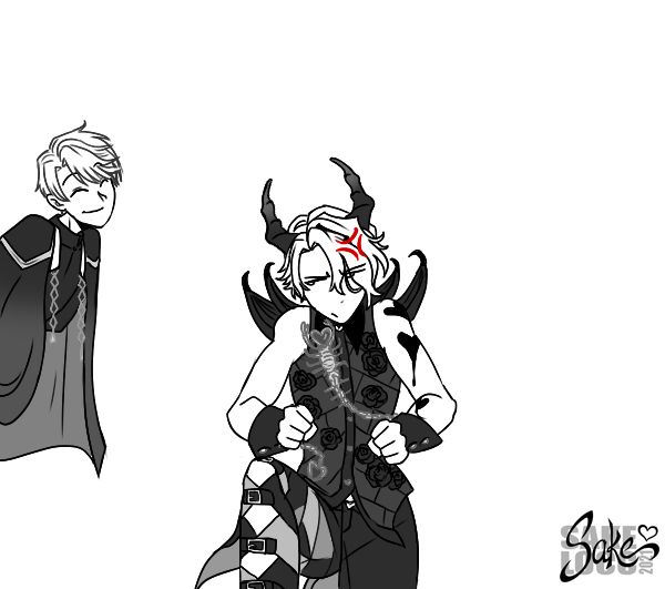 Solomon grins, waiting for Asmodeus' response.