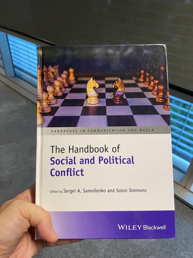 Cover of _The Handbook of Social and Political Conflict_, edited by Sergei A. Samoilenko and Solon Simmons.