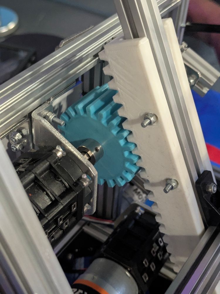 A 3d printed rack and pinion lift mechanism 