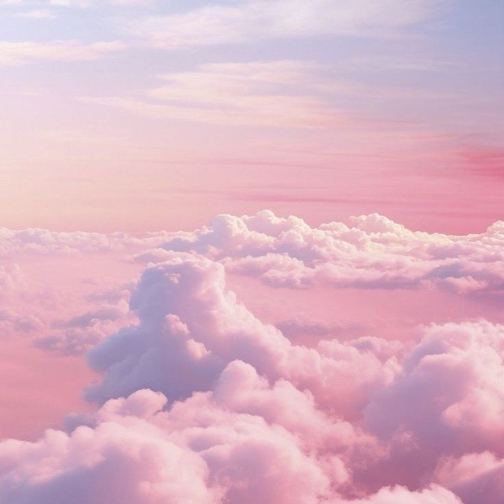 Pink clouds