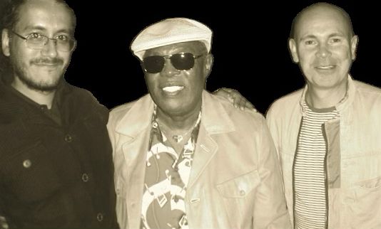 Sam Moore with Phil Alexander & Martin Brammer August 2007