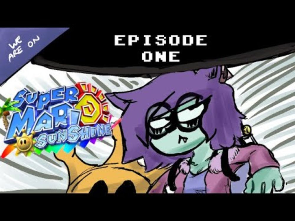 Let's Play - Super Mario Sunshine Episode 1 - Open Salami!