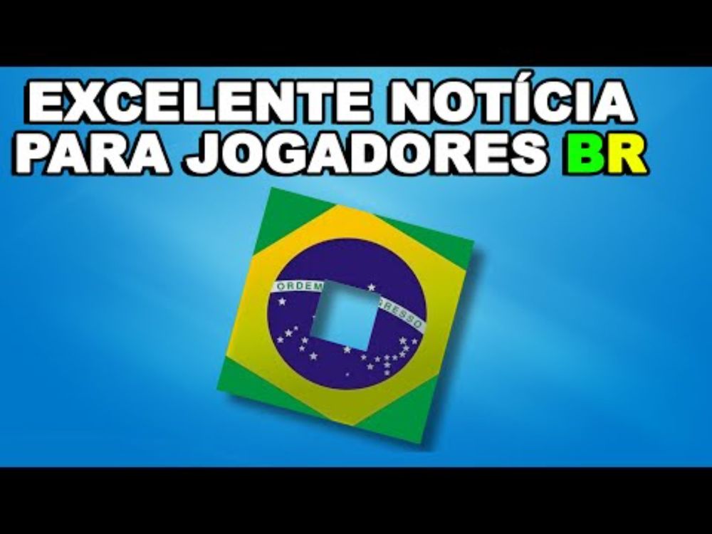 EXCELENTE NOTÍCIA PARA OS JOGADORES BRASILEIROS DE ROBLOX