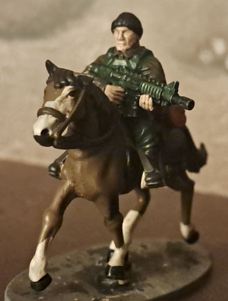 Mounted Mercenary. 