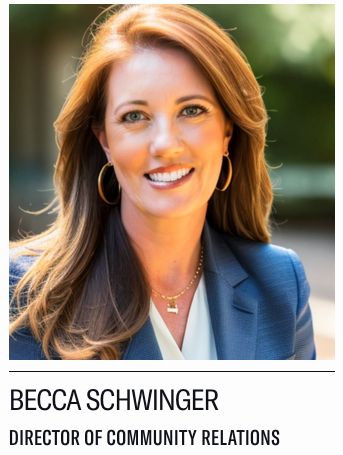 Photo of Becca Schwinger, Director of Community Relations at the University of Austin