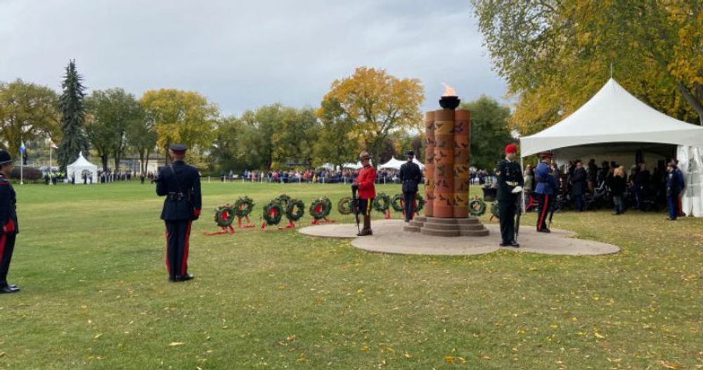 Ceremony honours fallen Alberta police and peace officers  | Globalnews.ca