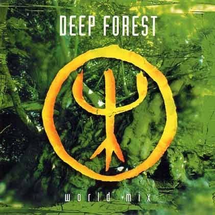 Deep Forest’s debut album- featuring Sweet Lullaby- was initially self titled but upon reissue was retitled “World Mix”, cover art above. (1992/3). 