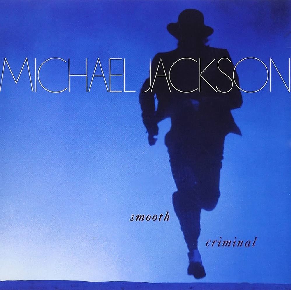 MJ’s Smooth Criminal single cover art (1988) 