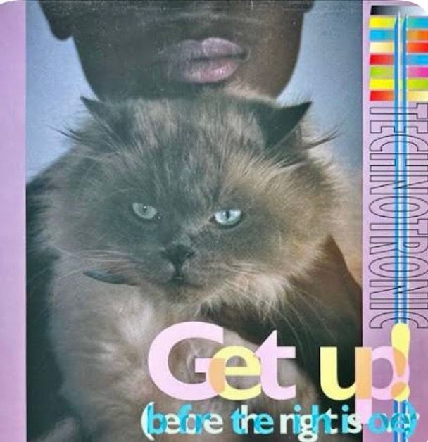Technotronic Get Up! Single cover art (1990) 
