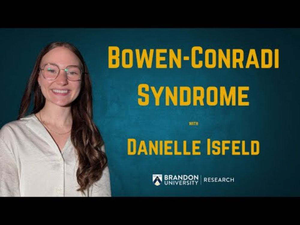 Bowen-Conradi Syndrome with Danielle Isfeld