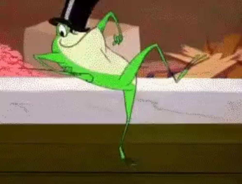 Frog Dance GIF