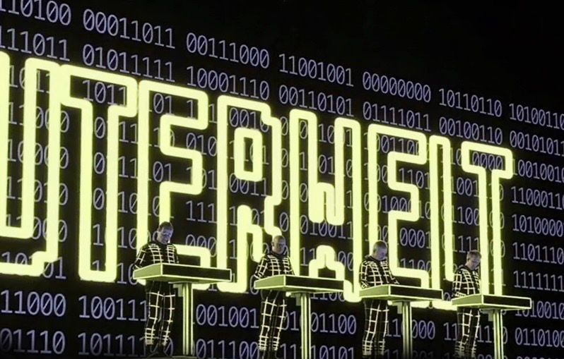 Konzertfoto von Kraftwerk