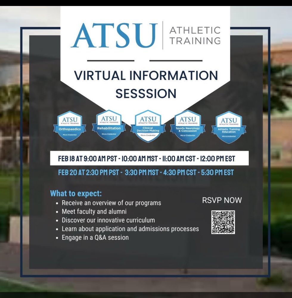 Flyer about the info session
